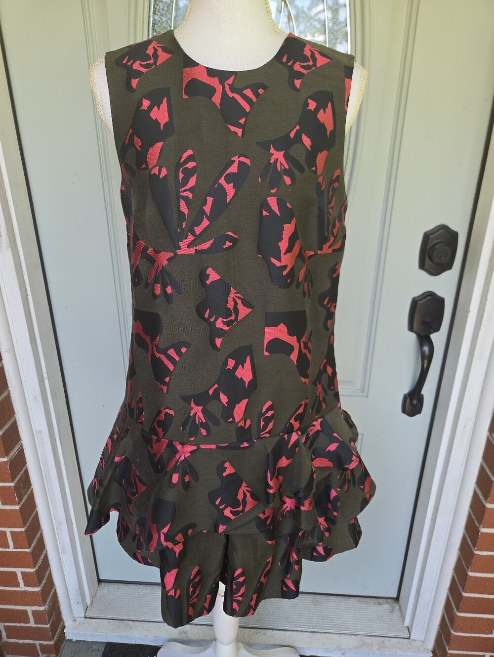 Banana Republic Mini Ruffle Dress